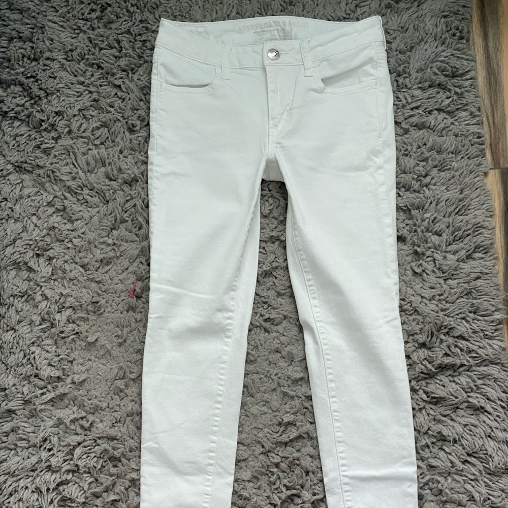 White jeans